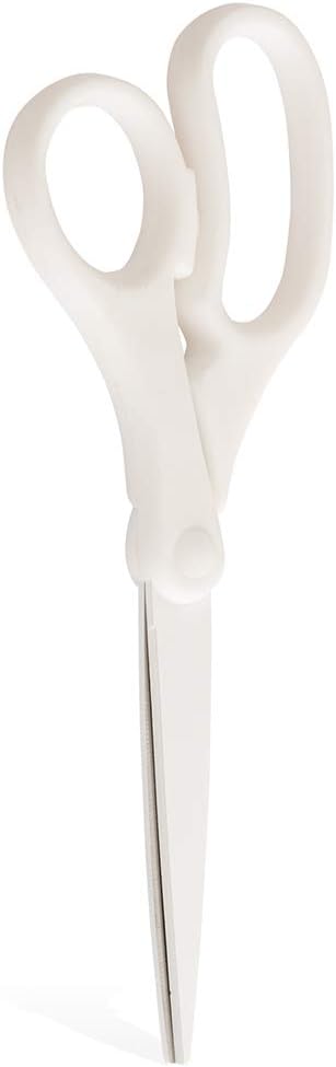 JAM PAPER Precision Scissors - 8 Inch Stainless Steel Blades