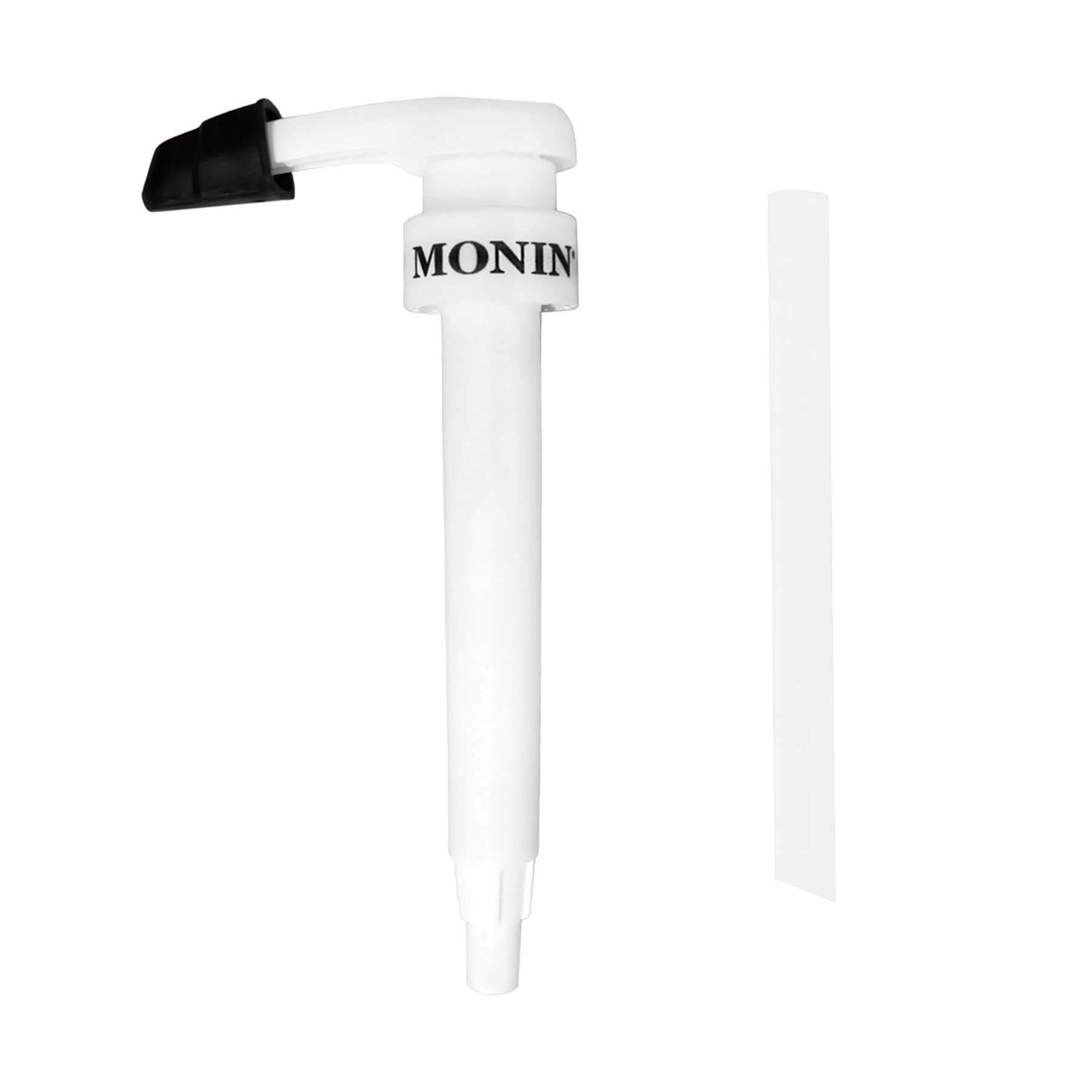 Monin - Syrup Pump, Only Compatible with 1 Liter Bottles of Monin Syrup, Tip Cover Included