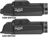 Streamlight 69464 TLR-9 Flex Low-Profile Rail-Mounted Tactical Light with CR123A Lithium Batteries, Black