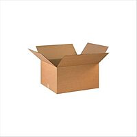 Corrugated Shipping Box: 22" Long, 18" Wide, 12" High