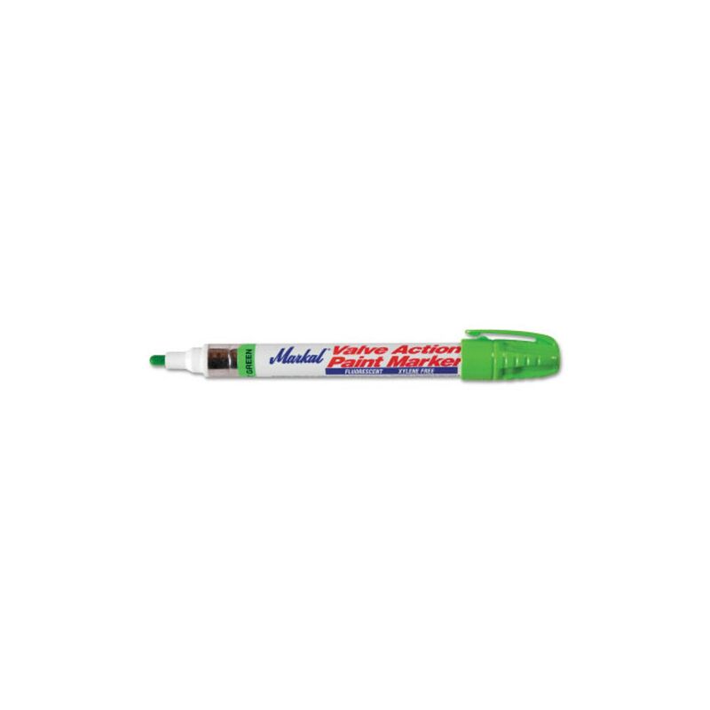 Valve Action Paint Markers - vaps-green valve action paint marker carded