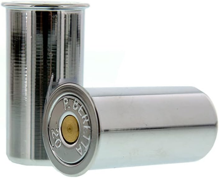 BERETTA Deluxe Nickel Plated Brass Shotgun Snap Caps Set of 2