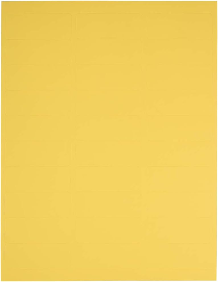 JAM PAPER Mailing Address Labels - Self-Adhesive Rectangular