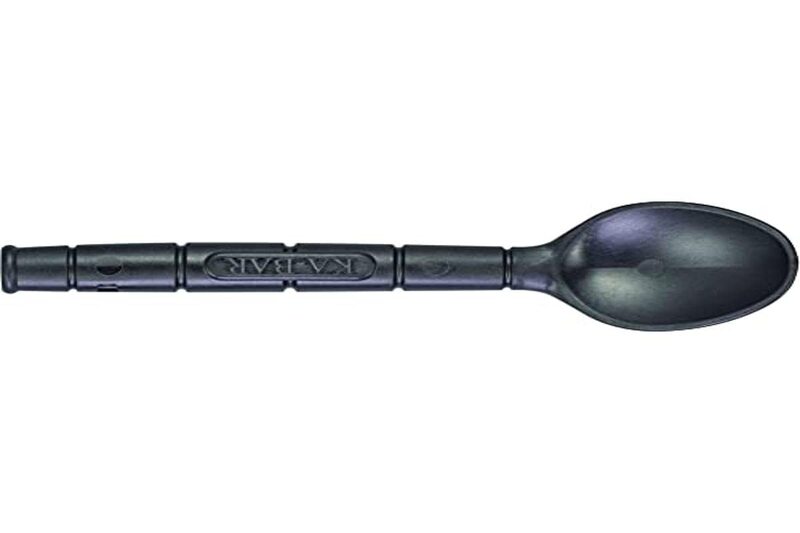 KA-BAR Krunch Spoon-Straw, Black, One Size, Model Number: 9924