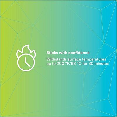 3M 201+ Tan Masking/Painter's Tape - 96 mm Width - 64744 [PRICE is per ROLL]