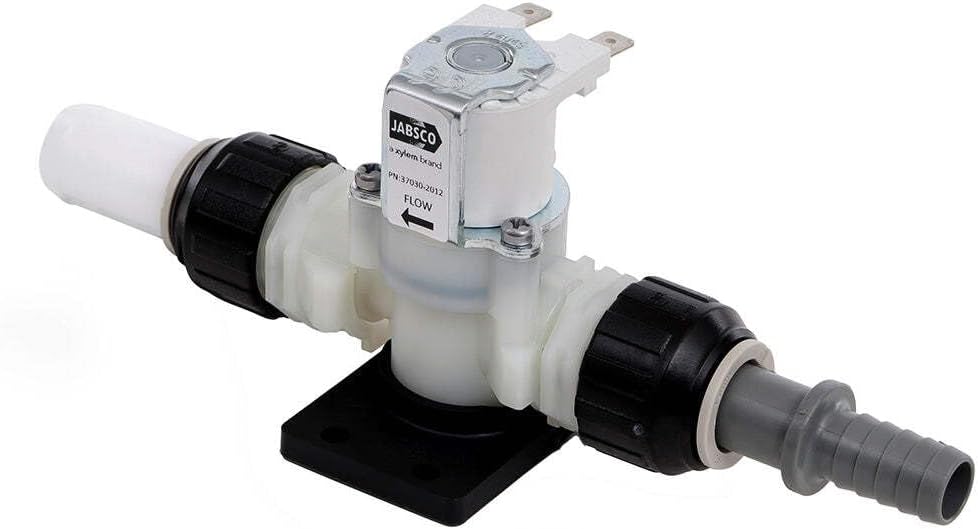 Jabsco Solenoid/Anti-Syphon Valve - 12V