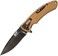 Smith & Wesson M&P M2.0 6.89in S.S Ultra-Glide Folding Knife with 2.75in Drop Point Blade and Aluminum Handle for Outdoor