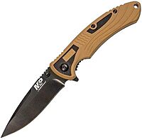Smith & Wesson M&P M2.0 6.89in S.S Ultra-Glide Folding Knife with 2.75in Drop Point Blade and Aluminum Handle for Outdoor
