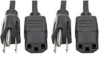TRIPP LITE Computer Power Cord NEMA 5-15P to IEC-320-C13