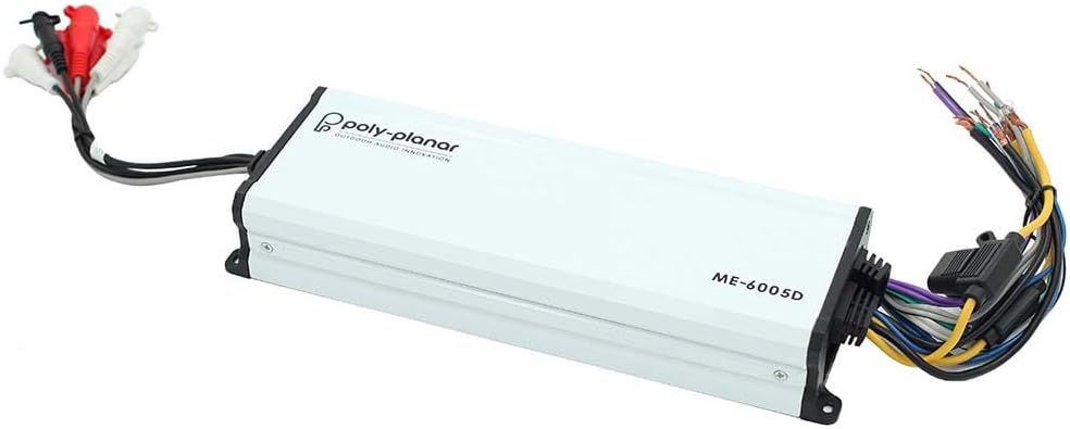Poly-Planar ME-6005D 5-Channel Amplifier - 600 Watts