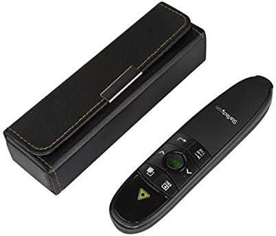 StarTech.com Wireless Presentation Remote with Green Laser Pointer - 90 ft. (27 m)
