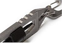 5.11 Tactical EDT Hex Tool Keychain, Stainless Steel, Style 56672, Tumbled Steel Color