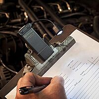 Streamlight 61125 ClipMate 70-Lumen USB Rechargeable Clip-On Light, with White and Red LEDs, Black Without AC Adapter