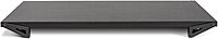 Allsop Lo Riser Monitor Stand, for 32" Monitors, 24" X 11" X 2" to 3", Black, Supports 30 Lb