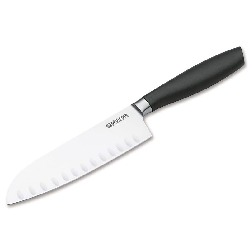 Boker Core Professional Santoku Knife with Fluted Hollow Edge 130835
