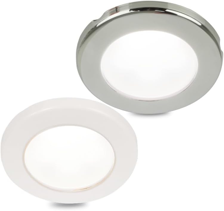 Hella Marine EuroLED 75 3" Round Screw Mount Down Light - White LED - 12V