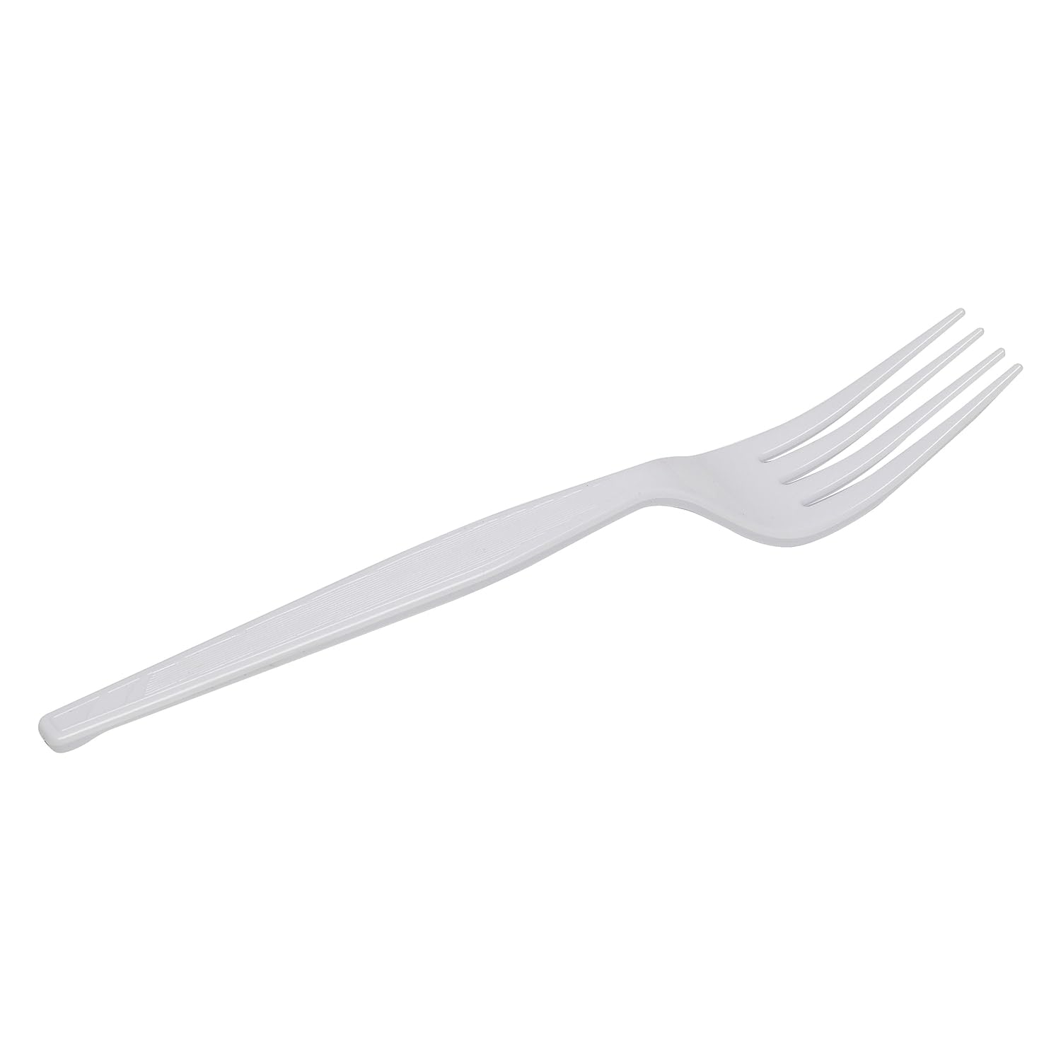 Dixie 7.13" Heavy-Weight Polystyrene Plastic Forks By GP PRO, White, 1000 Count, FH217 White 1 box of 1000