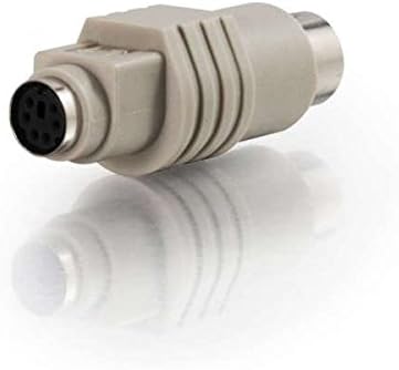 C2G 02475 PS/2 Female to AT Male Keyboard Adapter, Beige Female to AT Male Adapter