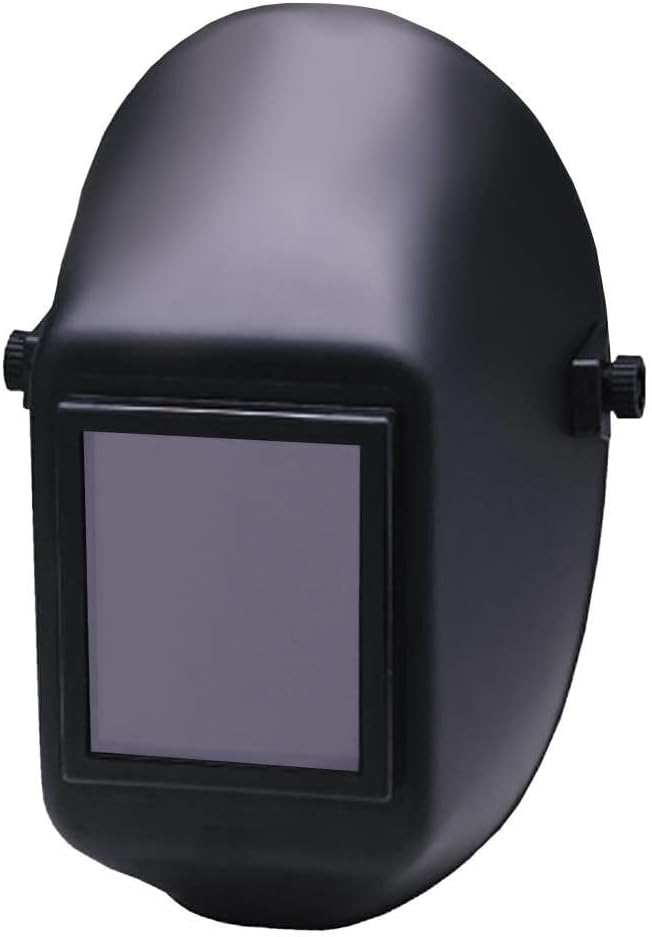 HUNTSMAN 14535 Welding Helmet - Big Window 4.5 x 5.25, Shade 10, Black