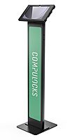 Compulocks Apex Enclosure Floor Stand for Tablets - Brandable Kiosk