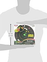 Birchwood Casey Bull's-Eye Milticolor Splatter Targets Practice Shooting for Indoor and Outdoor Use One Size 8" - 12 TARGETS