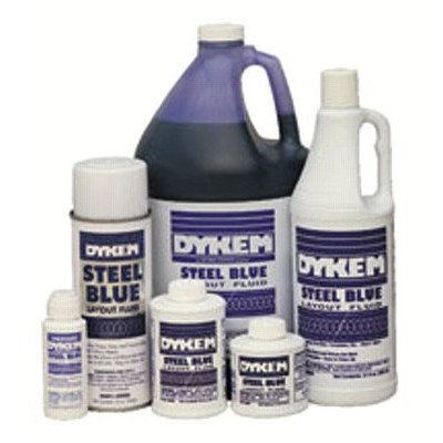 Dykem Layout Fluids - 1qt. steel blue layout fluid (Set of 12)