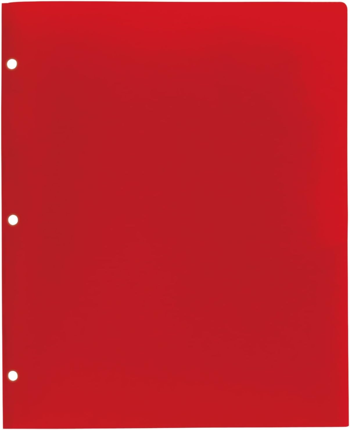 Office Depot® Brand 6-Pocket Poly Portfolios, 8 1/2" x 11", Assorted Colors, Pack Of 2