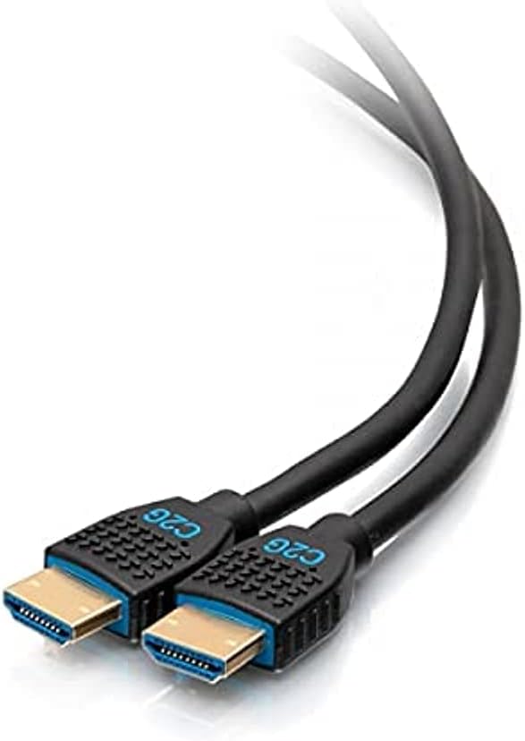 C2G C2G10378 10 ft Ultra Flexible Gripping 4K HDMI Cable, Black