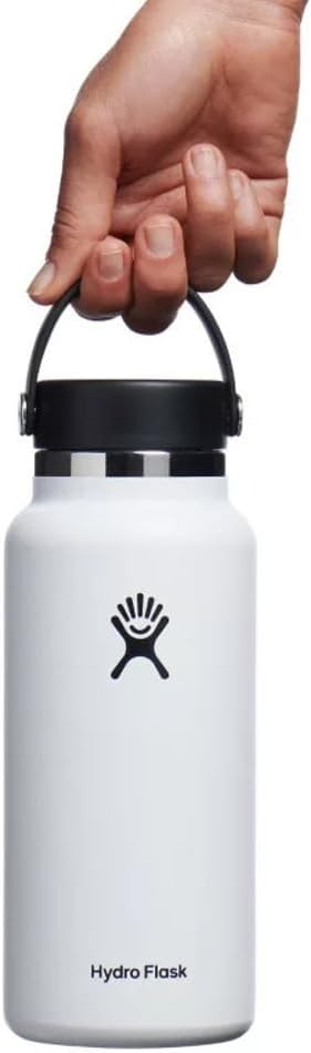 Hydro Flask Wide Mouth Insulated Water Bottle with Flex Cap