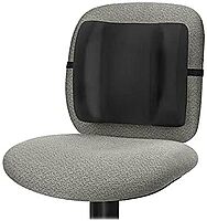 Fellowes High-Profile Backrest, 12inH x 13inW x 4inD, Black