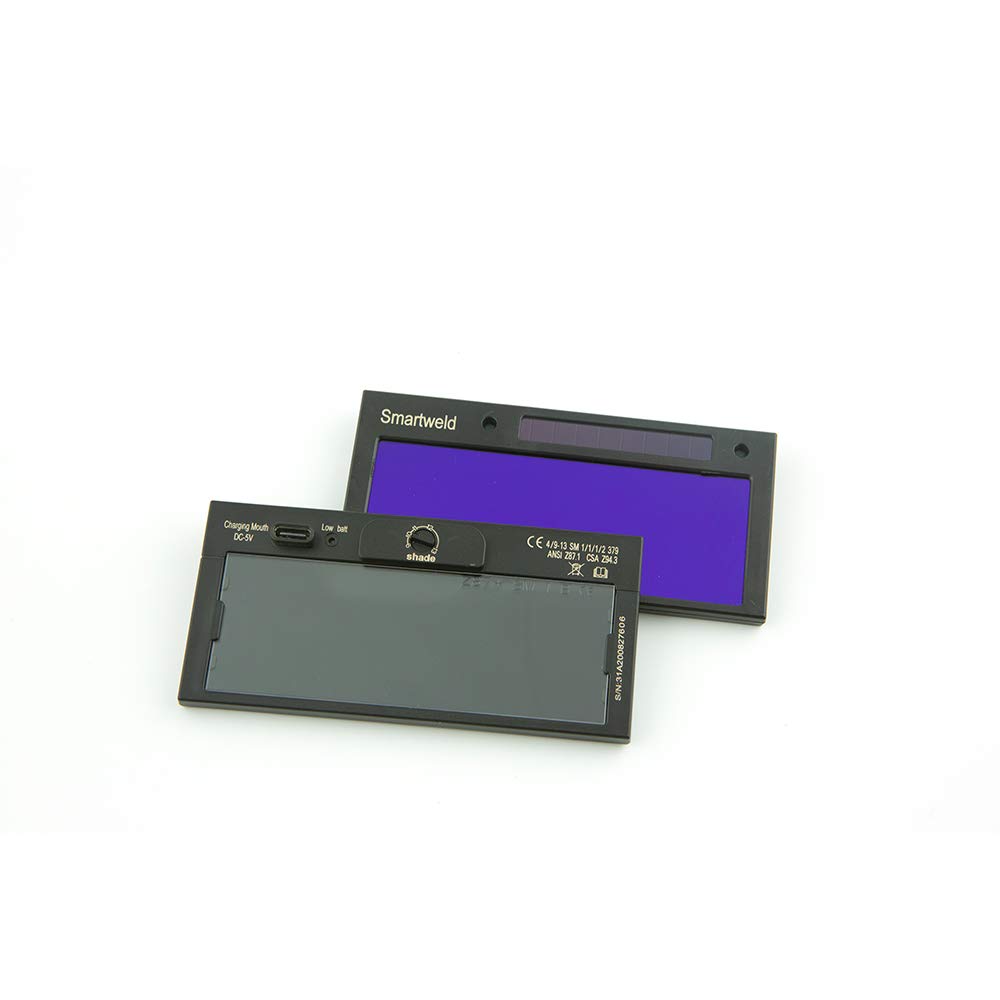 Jackson Safety Smartweld ADF, USB-C Rechargeable, Shade 4/9–13, 2" x 4.25", 46411