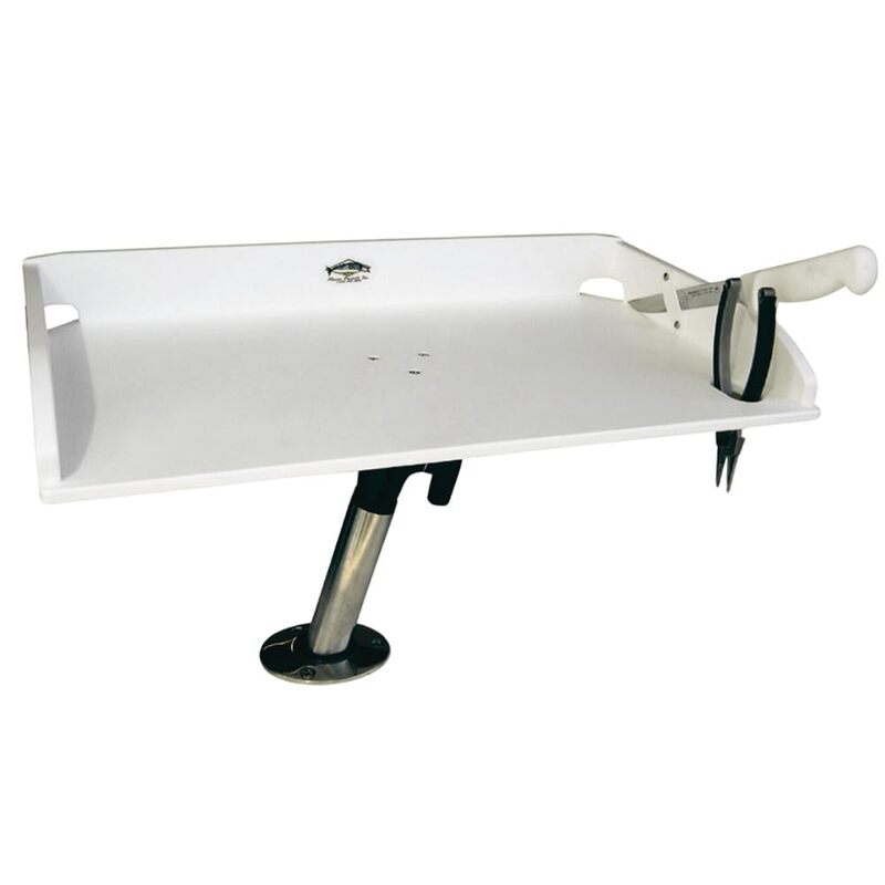 Deep Blue MSK-6 Small Bait Table w/MSR Arm & MS202 Ball Mount 14"x11"