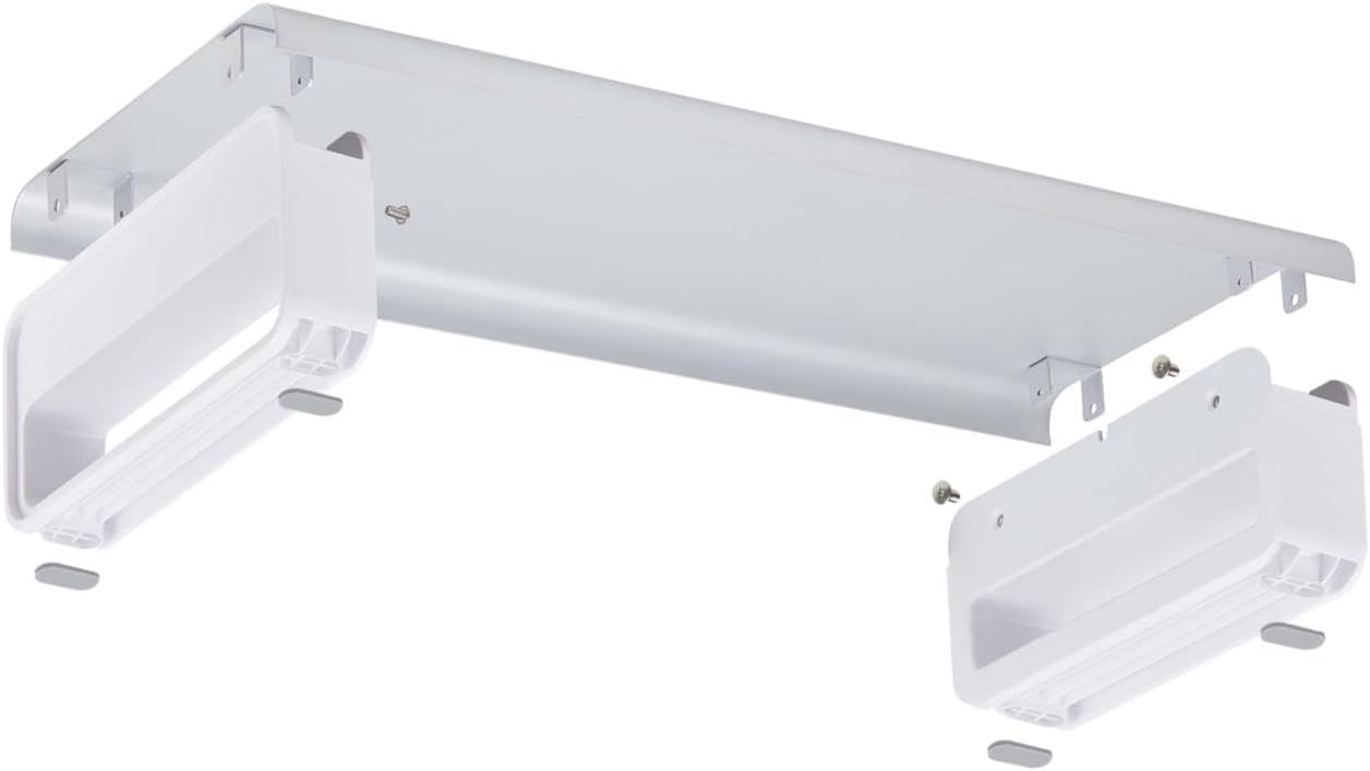 StarTech.com Ergonomic Monitor Riser Stand, Up to 33lb/15kg, Fixed height 3.5in/9cm, Desktop Computer Monitor/Laptop Riser