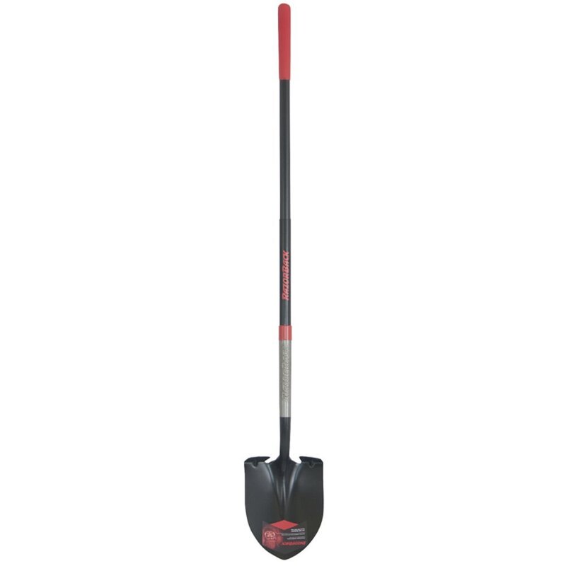 AMES 2594400 Fiberglass Handle Super Socket Digging Shovel