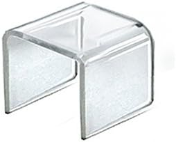 Azar Displays Clear Acrylic Riser Displays (4-Pack)