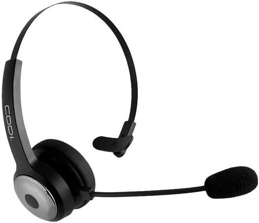 Wireless Headset with Integrated AI Noise-Cancelling Microphone - Stereo - Wireless - Bluetooth - 32.8 ft - Over-the-head