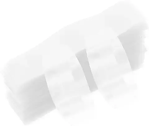 1000 piezas Sellos para Botellas con Película Termoencogible de Extremos Abiertos Film Plástico para Empaque y Sellado para Botellas de Bebidas y Cosméticos