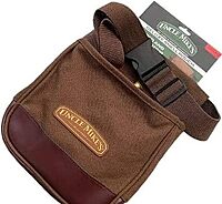 Uncle Mike's Deluxe Canvas Shell Pouch (Brown, One Size)
