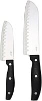 Oster Granger 2-Piece Stainless-Steel Santoku Knife Set