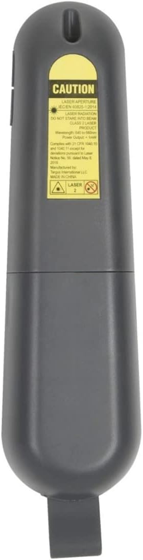 Targus Dual Mode Wireless Laser Presenter with Timer, 2 AAA Batteries Included (AMP06804AMGL)