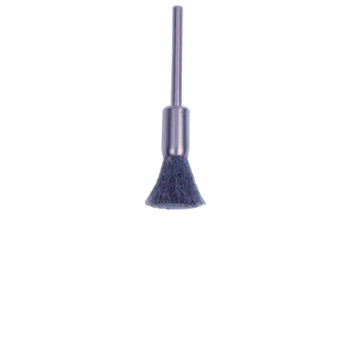 Miniature Stem-Mounted End Brushes - me-882 1/8in stem1/4in dia m