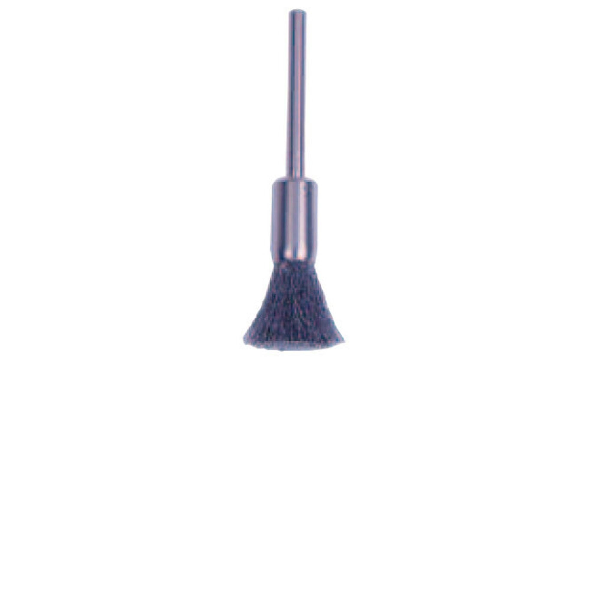 Miniature Stem-Mounted End Brushes - me-882 1/8in stem1/4in dia m