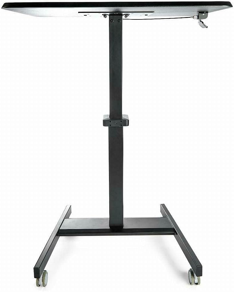 StarTech.com Mobile Adjustable Cart - Height Adjustable Rolling Workstation
