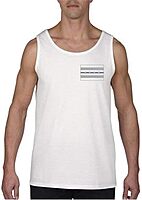 Thin Blue Line Chicago Flag Tank