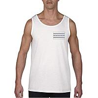 Thin Blue Line Chicago Flag Tank