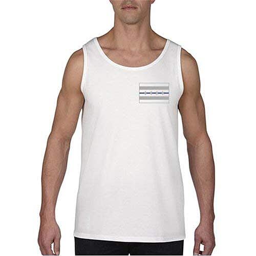 Thin Blue Line Chicago Flag Tank