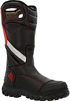 ROCKY Code Red Structure NFPA Rated Composite Toe Fire Boot, Black