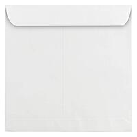 JAM PAPER Square Invitation Envelopes - White - 28-lb Paper - 25/Pack