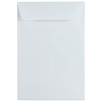 JAM Paper Open-End Catalog Envelopes with Gummed Closure - White