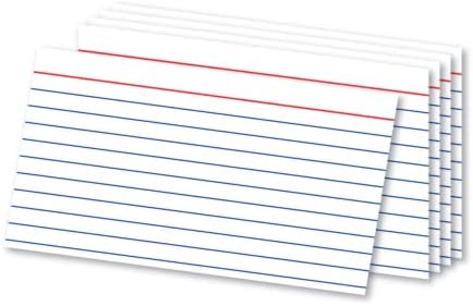 Office Depot® Brand Ruled Index Cards, 3" x 5", White, Pack Of 300